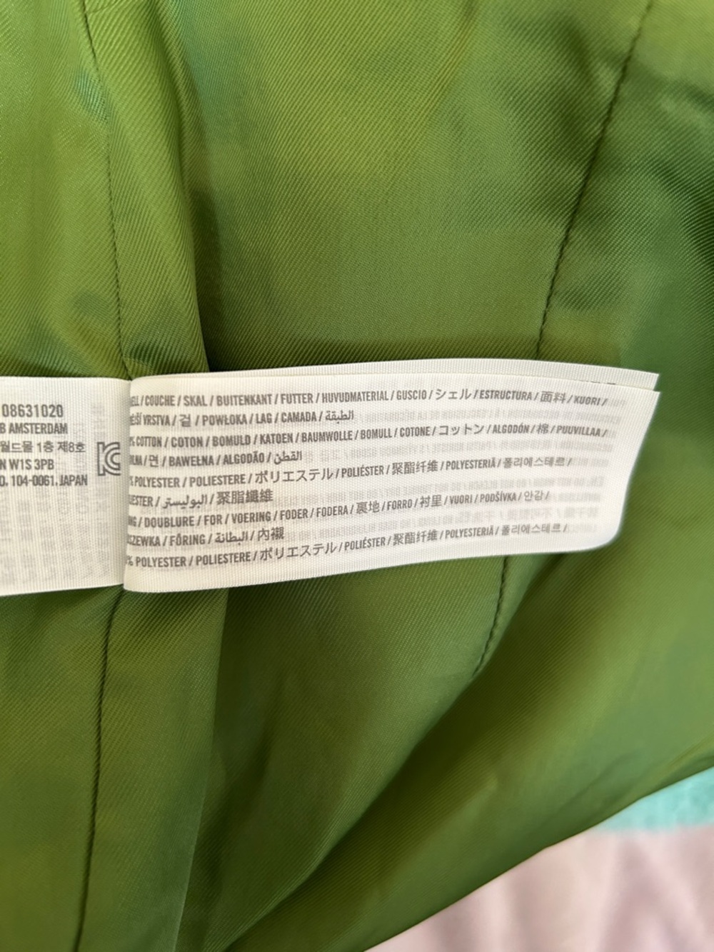 Abercrombie & Fitch Grass Green Two-Piece Skort Set size S - Picture 11 of 15